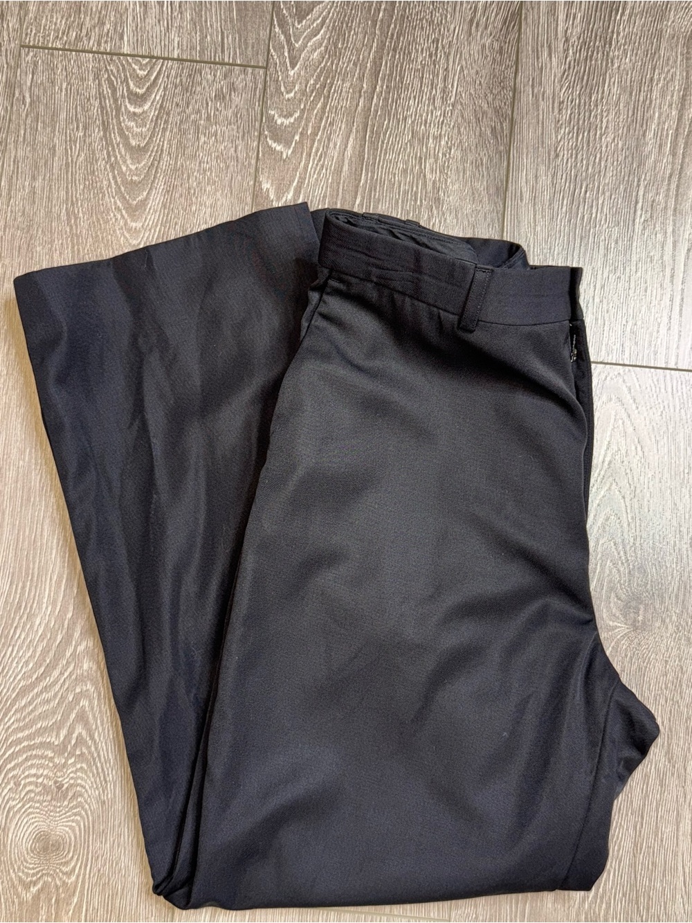 Balenciaga 100% Wool Size M Womens Wide-Leg Trousers Quiet Luxury Relaxed Fit - Picture 3 of 16